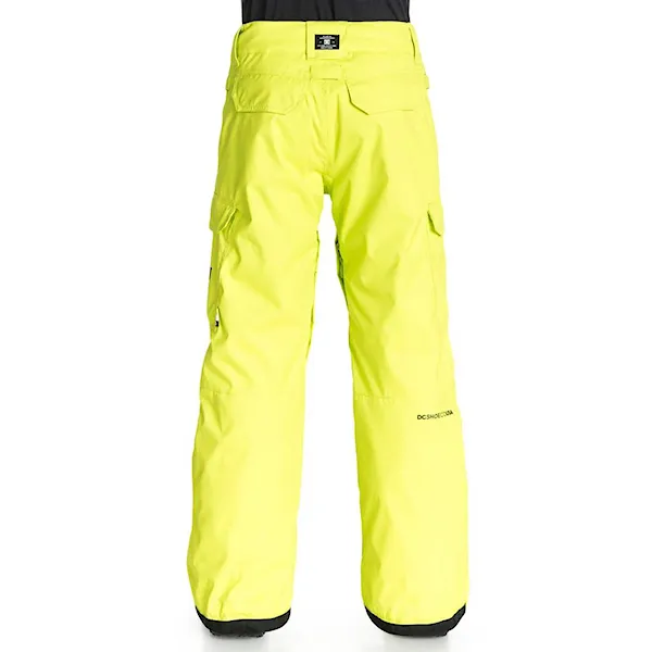 Kalhoty na snowboard DC Banshee lime punch 2016
