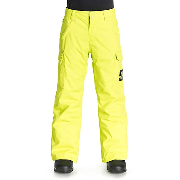 Kalhoty na snowboard DC Banshee lime punch 2016