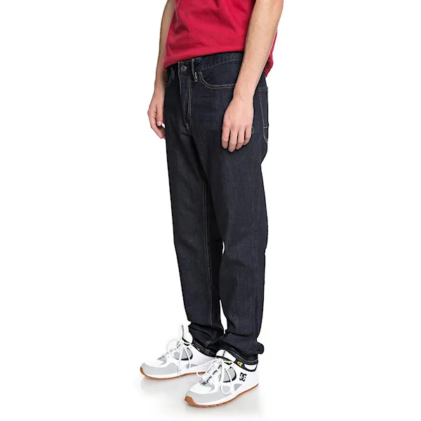 Spodnie DC Worker Straight Stretch indigo rinse 2018