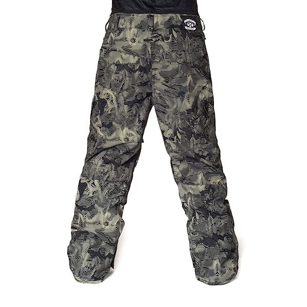 Kalhoty na snowboard Horsefeathers Benson olive camo 2016