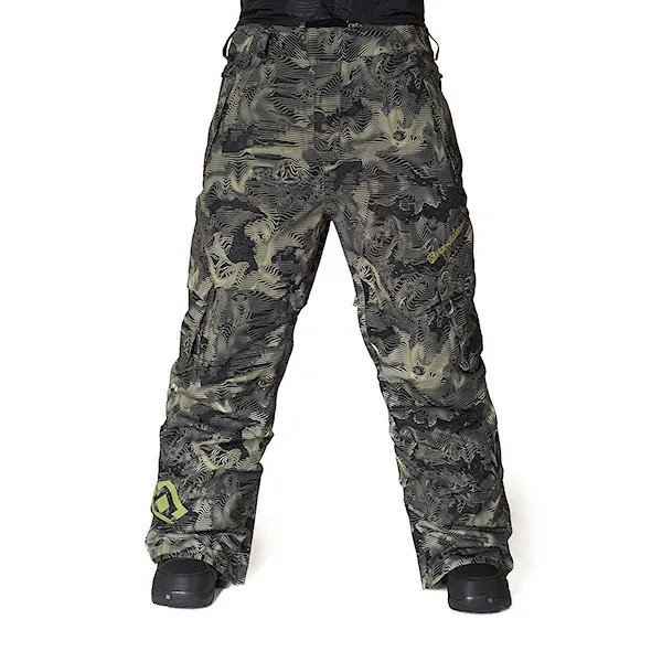 Kalhoty na snowboard Horsefeathers Benson olive camo 2016