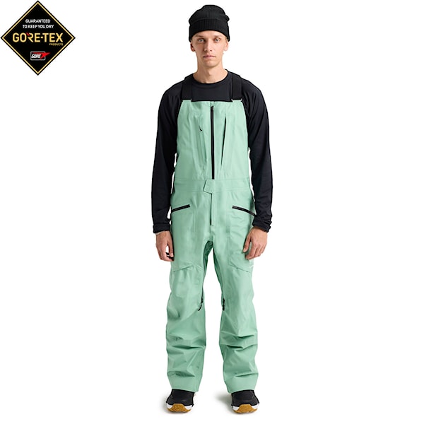 Spodnie snowboardowe Burton [ak] GORE-TEX Freebird Bib soft sage 2026