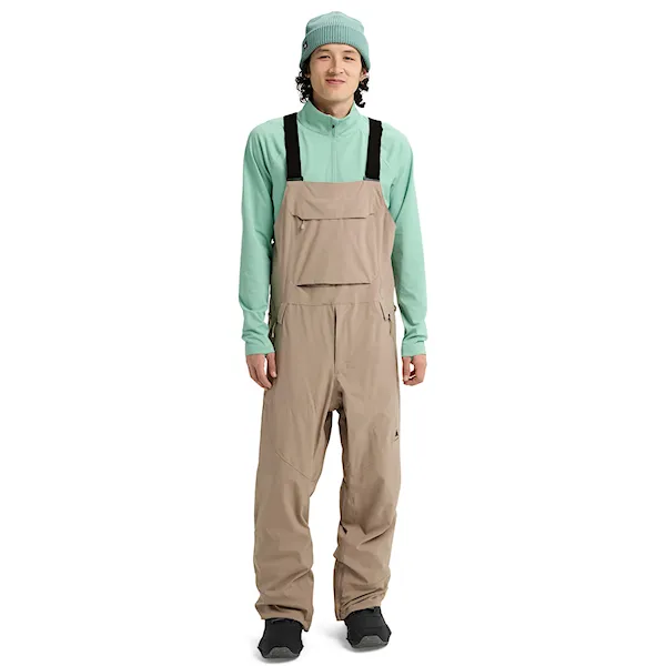 Kalhoty na snowboard Burton Reserve Bib summit taupe 2027