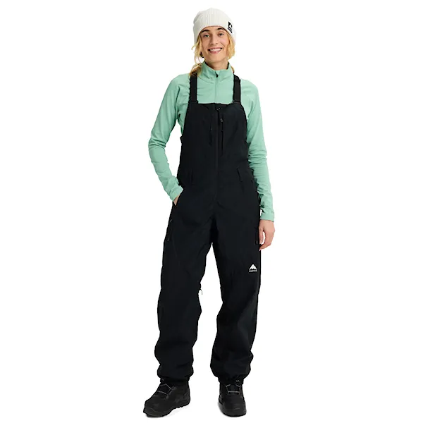 Kalhoty na snowboard Burton Wms Reserve Bib true black 2027