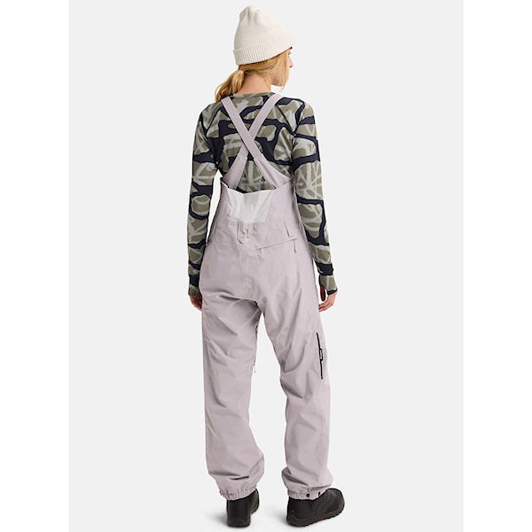 Nohavice na snowboard Burton Wms Reserve Bib washed lavender 2026