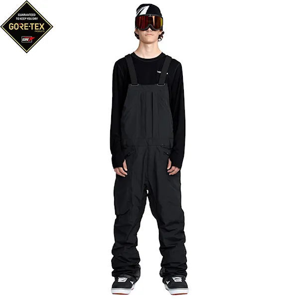 Nohavice na snowboard Volcom Rain GORE-TEX Bib Overall black 2026