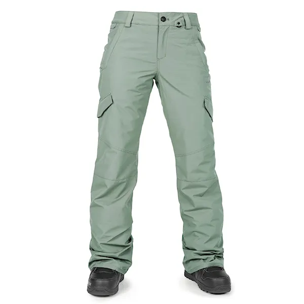 Kalhoty na snowboard Volcom Wms Bridger Ins Pant lichen green 2025