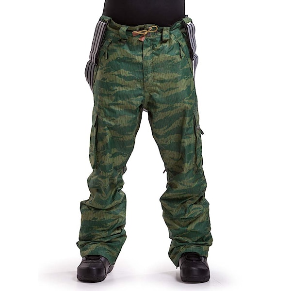 Kalhoty na snowboard Nugget Dustoff tiger camo 2016