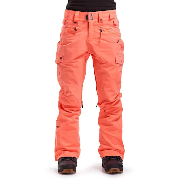 Kalhoty na snowboard Nugget Frida acid orange 2016
