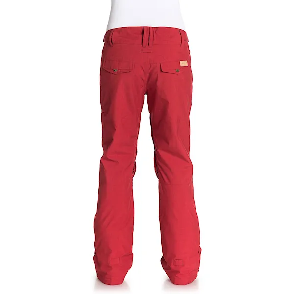 Nohavice na snowboard Roxy Nadia pompeian red 2016