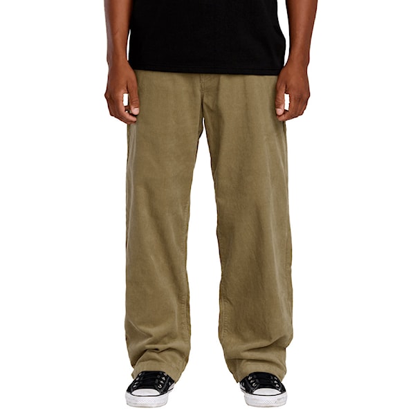 Nohavice Volcom Frickin Loose Tapered Cord khaki 2025