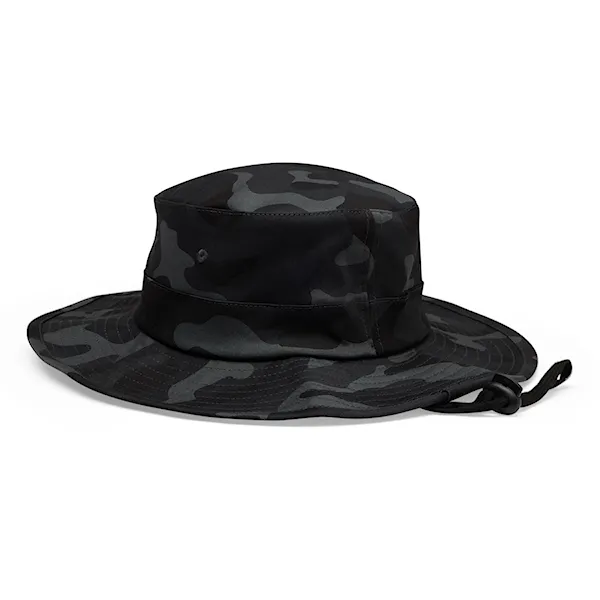 Klobouk Fox Base Over Sun Hat black camo 2026