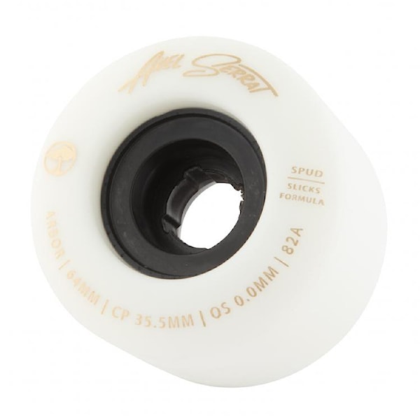 Longboard kółka Arbor Spud Axel Serrat white