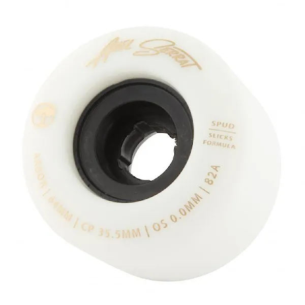 Longboard kółka Arbor Spud Axel Serrat white