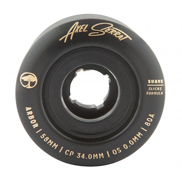 Longboard kolieska Arbor Suave Axel Serrat black