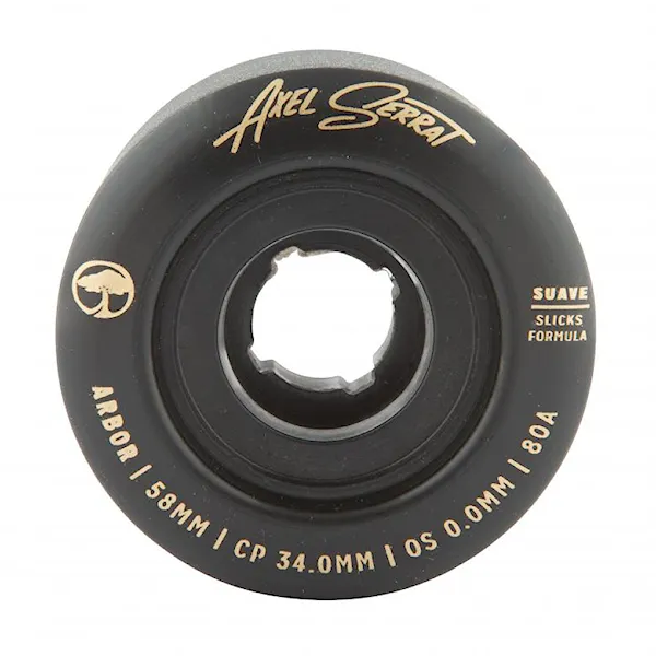Longboard kółka Arbor Suave Axel Serrat black