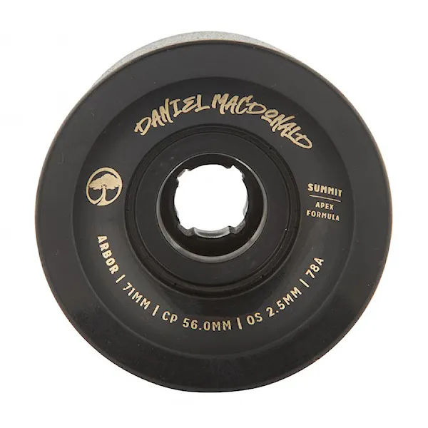Longboard kółka Arbor Summit Daniel Macdonald black