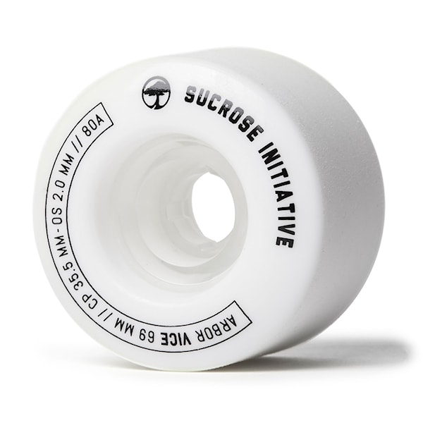 Longboard kolečka Arbor Vice white 2019