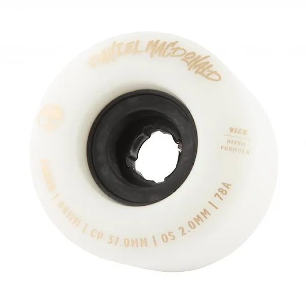Longboard kółka Arbor Vice Daniel Macdonald white