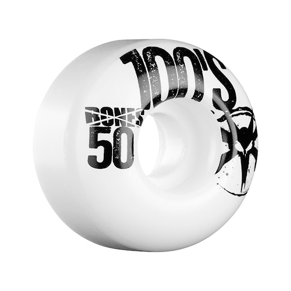 Skateboard kolieska Bones 100 Og V1 50X30Mm/100A white 2016