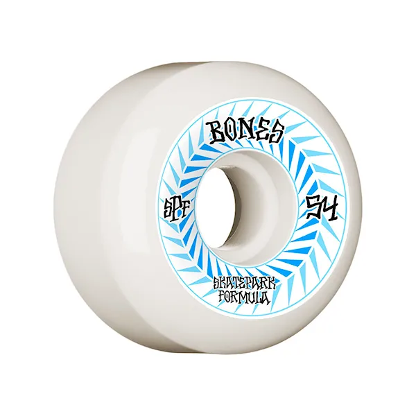 Skateboard kolieska Bones SPF Spines P5 white 2020