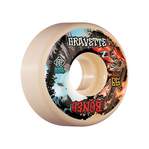Skateboard kolieska Bones Stf Gravette Heaven&Hell V2 Lock beige 2022