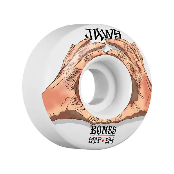 Skateboard kolečka Bones Stf Pro Homoki Hand Portals V1 white 2019