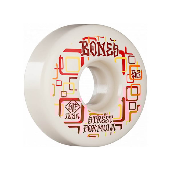 Skateboard Wheels Bones STF Retros V3 Slims white 2021
