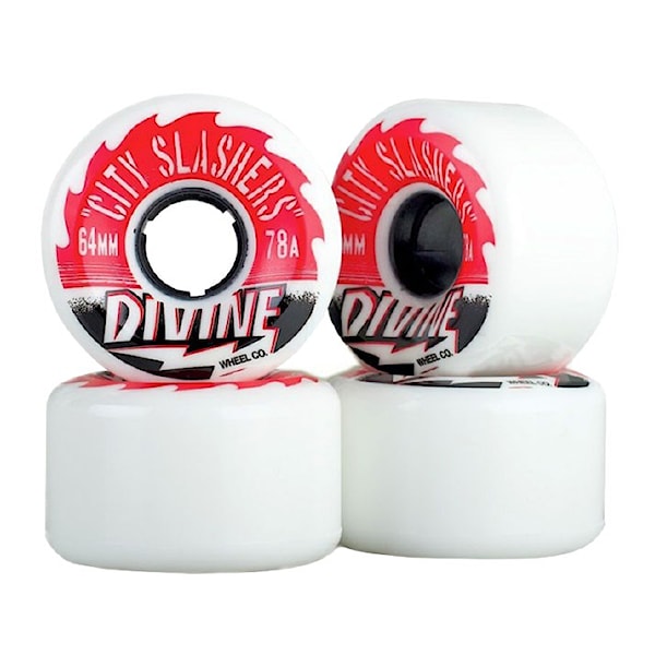 Longboard kolečka Divine City Slashers white 2016