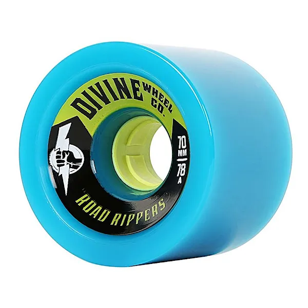 Longboard Wheels Divine Road Rippers cyan 2016