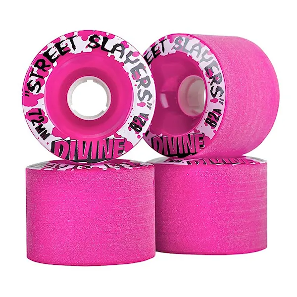 Longboard Wheels Divine Street Slayers pink 2016
