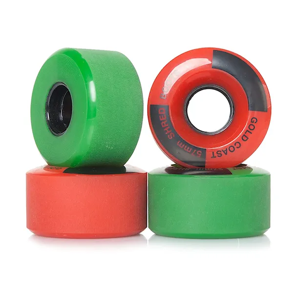 Skateboard Wheels Goldcoast Vicious red & green 2016