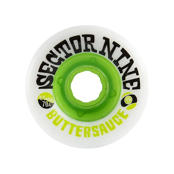 Longboard kolečka Sector 9 Buttersauce 65Mm/78A white