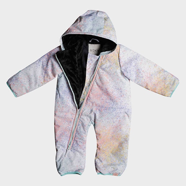 Kombinéza na snowboard Roxy Rose Jumpsuit bright white splash 2023