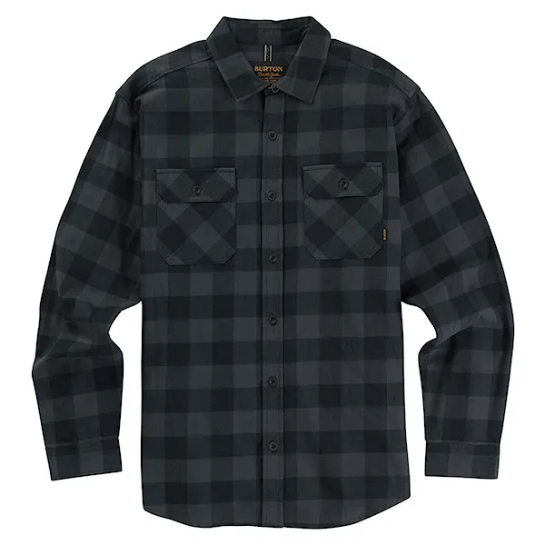 Košile Burton Brighton Flannel true black heather buffalo 2019