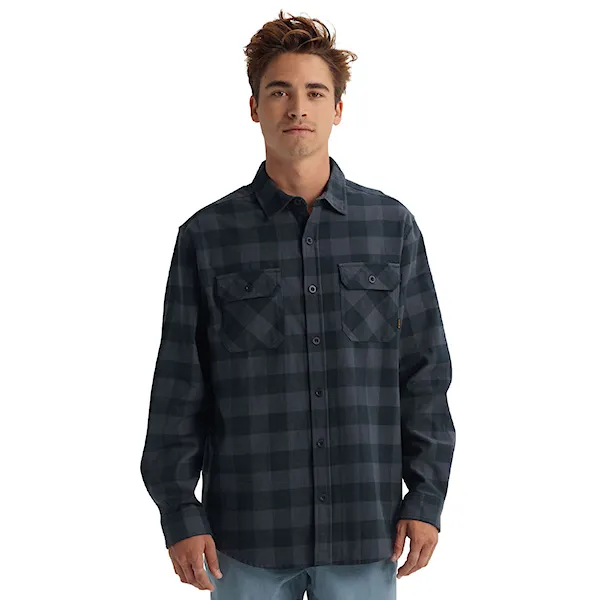 Košile Burton Brighton Flannel true black heather buffalo 2019