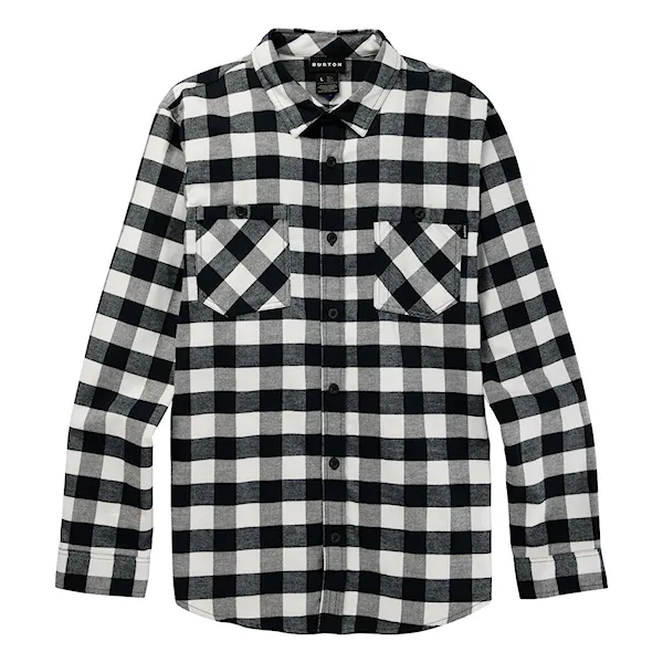 Shirt Burton Favorite Flannel LS stout white/buffalo plaid 2024