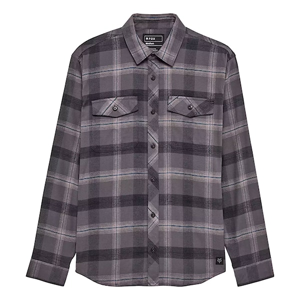 Shirt Fox Survivalist Core Flannel LS dark shadow 2026