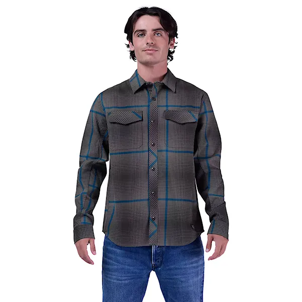 Košile Fox Survivalist Fire Flannel LS dark shadow 2025