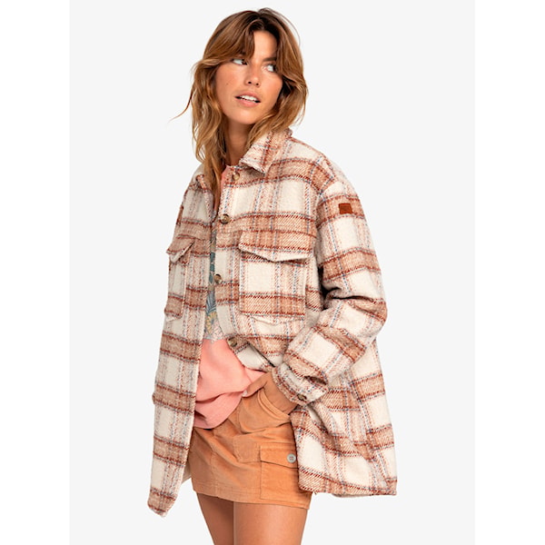 Koszula Roxy Check The Swell IIII parchement paradise plaid 2024