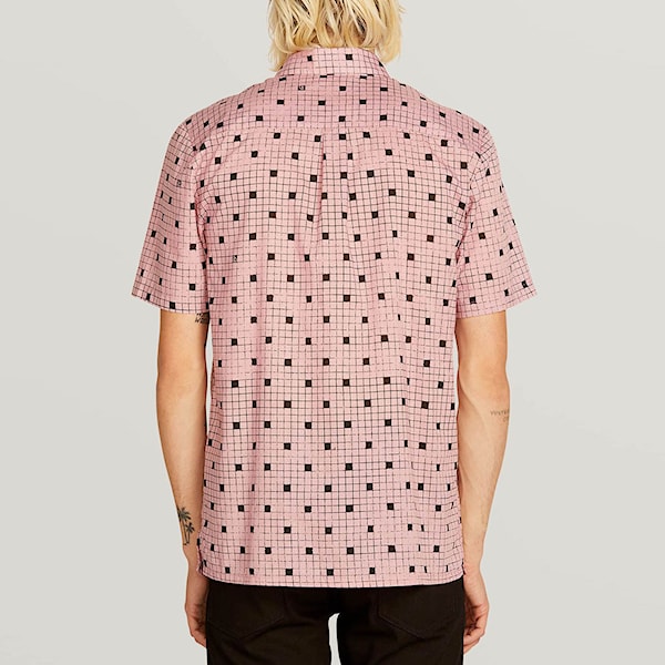 Košile Volcom Crossed Up Ss light mauve 2019