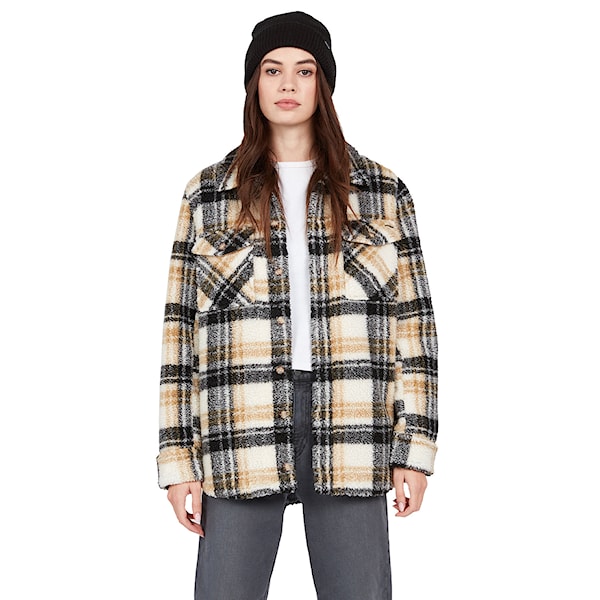 Košeľa Volcom Silent Sherpa Jacket hazelnut 2022