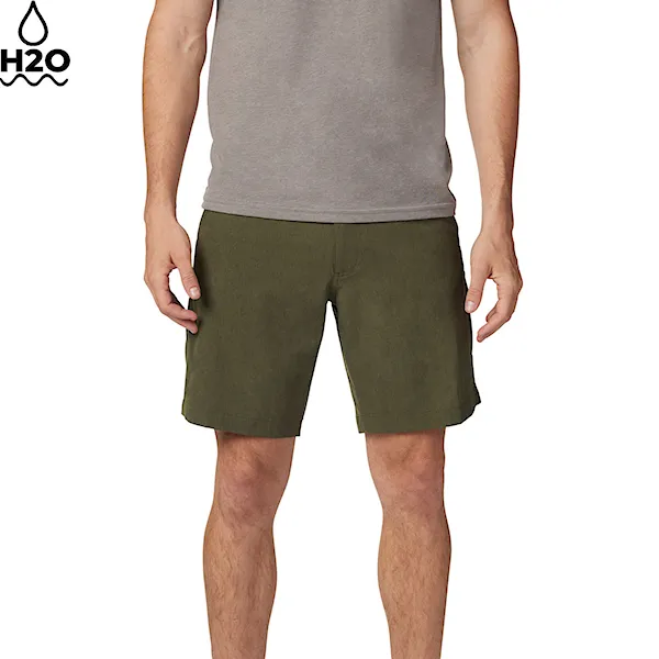 Kraťasy Fox Essex Tech Stretch olive green 2025