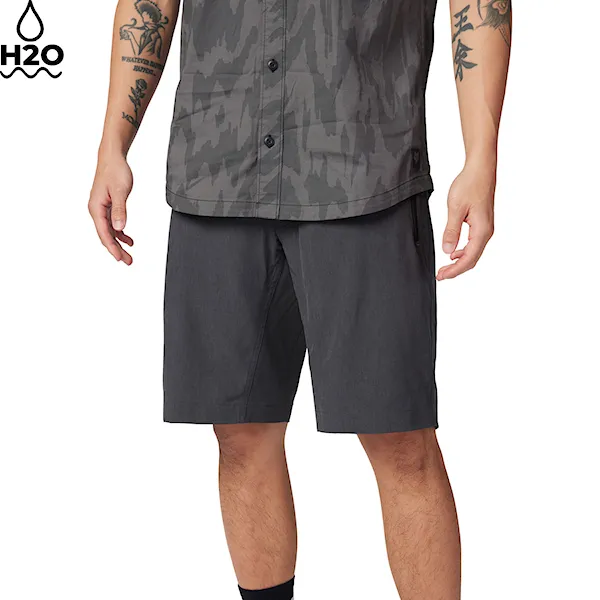 Kraťasy Fox Machete Tech Short heather black 2025