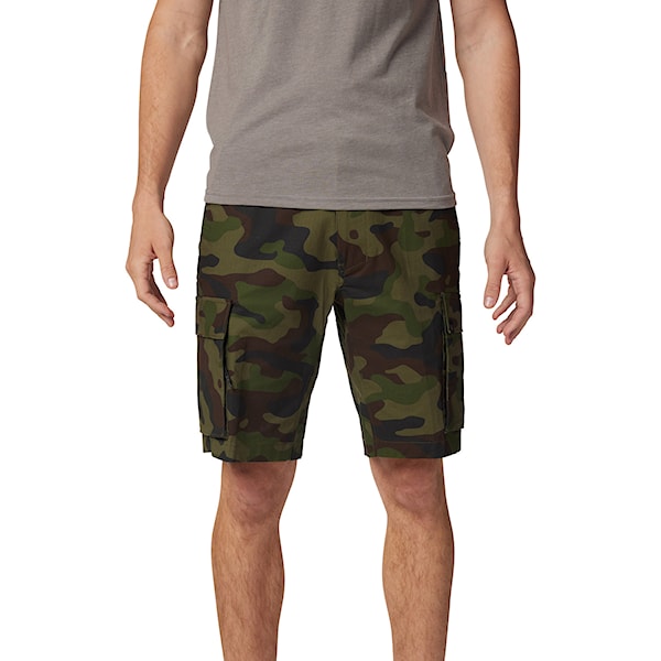 Kraťasy Fox Slambozo Camo Short 3.0 green camo 2025