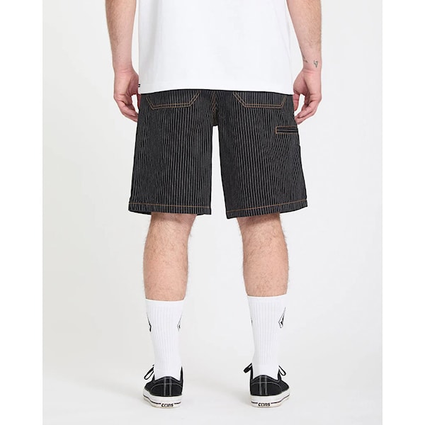 Szorty Volcom Work Dialed Short 22 black stripe 2026