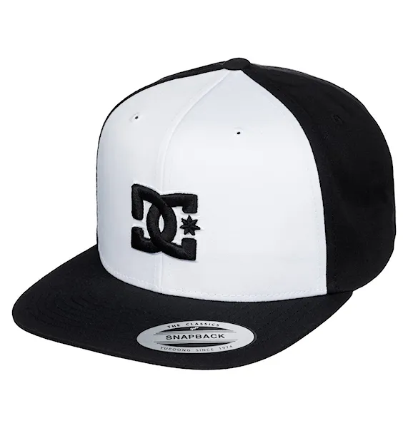 Cap DC Snappy white/black 2016