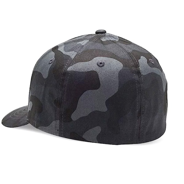 Kšiltovka Fox Head Flexfit black camo 2026