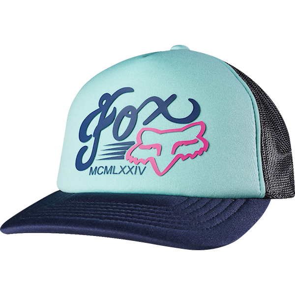 Kšiltovka Fox Transitory Trucker sea foam 2016