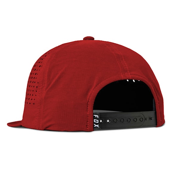 Cap Fox Wordmark Tech SB scarlet 2025